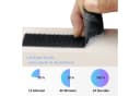 Minicloss Klettband Selbstklebend Extra Stark, Klettverschluss 3 x 10cm, Schwarz Bild 3