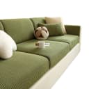 Minicloss Sofahusse Stretch Grün Rutschfest Waschbar Bild 2