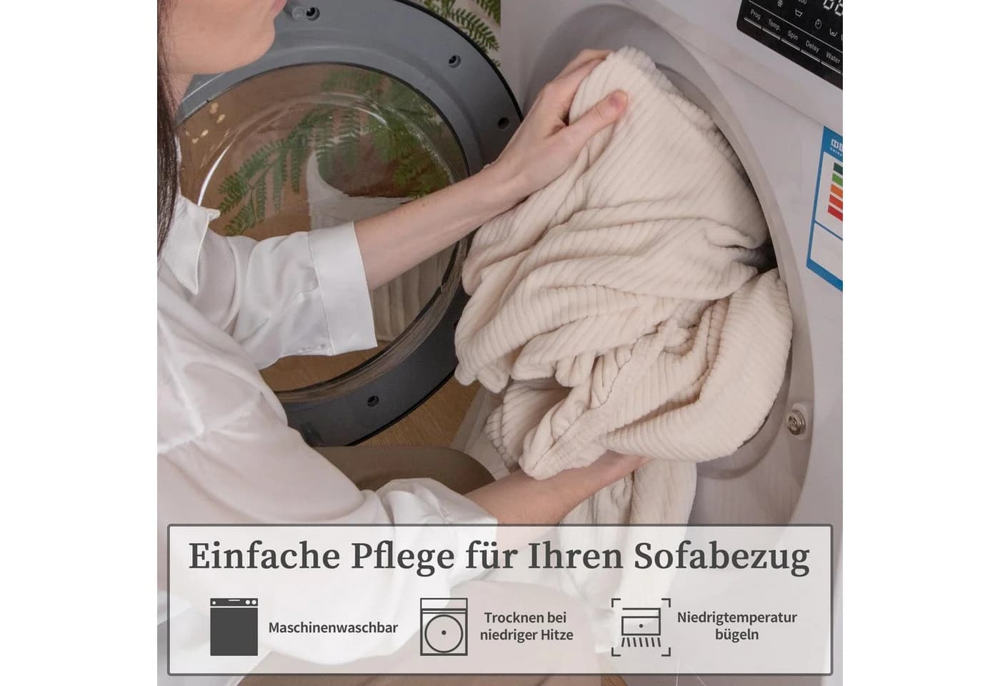 Minicloss Sofahusse 1/2/3/4 Sitz - Stretch Sofa Überzug - Bild 5