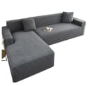 Minicloss Sofabezug High Stretch Sofabezug Moderne Sofaüberwurf Elastische Sofahusse für Wohnzimmer Bild 4