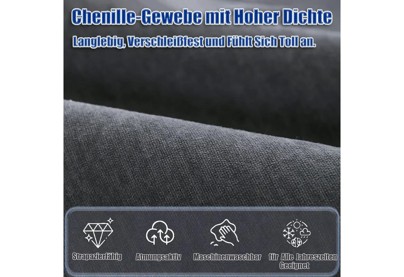Minicloss Sofaschoner Sofahussen Anti-rutsch Sofa Überwurfdecke