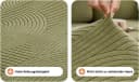 Minicloss Sofahusse Dunkelgrau Stretch-Sofabezug Bild 5