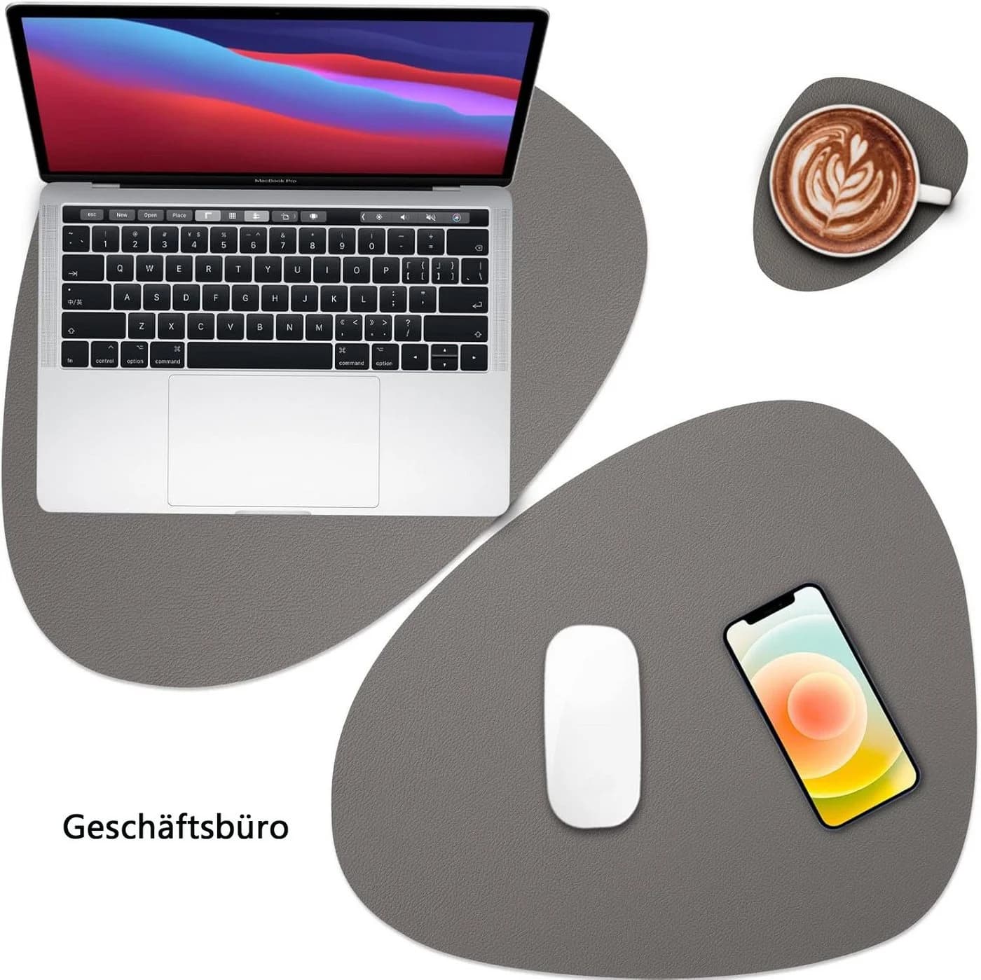 Minicloss Tischset Kunstleder Abwischbar 6-St - Bild 5