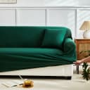 Minicloss Sofahusse High Stretch Sofabezug Modern Dunkelgrün Bild 5