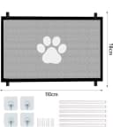 Ledander Türschutzgitter Hund Tragbares Absperrgitter für Hund und Katze Bild 1
