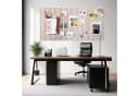 Bextsrack Pinnwand Fototafel mit selbstklebendem Klebeband, dekorative Korkwand aus Filz Bild 1