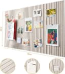 Bextsrack Pinnwand Fototafel mit selbstklebendem Klebeband, dekorative Korkwand aus Filz Bild 3