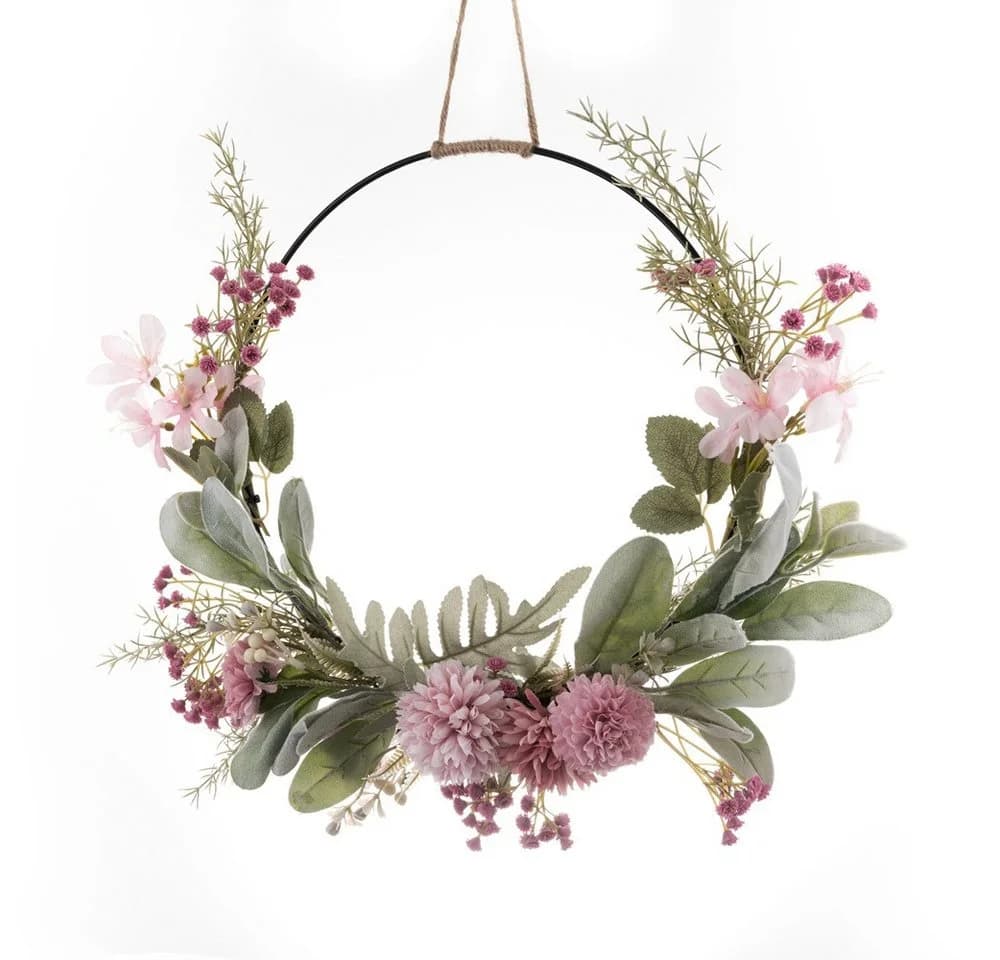 Minicloss Türkranz Frühling Künstliche Blumen Orchidee Deko - Bild 2