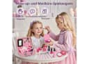 Zaewry Spielzeug-Frisierkoffer Friseur Set Kinder Schminkkoffer Mädchen Rosa Bild 4