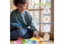 Zaewry Lernspielzeug Montessori Geometrisches Holzspielzeug Bunt Bild 4