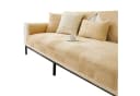 Zaewry Sofaschoner Couch Überzug Kaffeefarbe Anti-Rutsch Bild 2