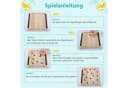 CLTYQ Magnetisches Schachspiel aus Holz mit 20 Figuren Bild 3