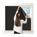 Verdunklungsrollo 150X300CM Schwarz Ohne Bohren Bild 2