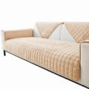 Zaewry Sofabezug Flanell Beige Rutschfest Bild 2