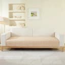 Zaewry Sofabezug Flanell Beige Rutschfest Bild 3