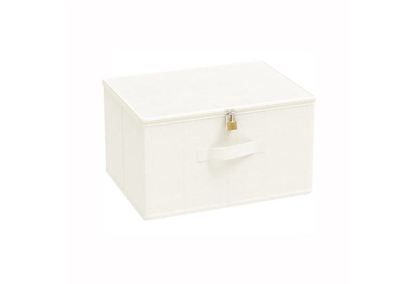 Minicloss Aufbewahrungsbox mit Deckel faltbar Stoffbox - Bild 2
