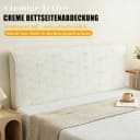 Agger Elastische Betthusse für Kopfteil aus Jacquard-Samt Bild 1