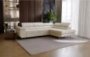 Goldstoff Ecksofa RIVIA mit Schlaffunktion & Bettkasten beige Bild 2