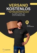 Goldstoff Polsterbett LOFT mit Bettkasten und hohem Kopfteil Beige Bild 5