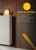 Goldstoff Vitrine LED mit Glasfront und Schubladen kaschmir gold Bild 4