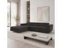 Goldstoff Ecksofa VENUS TWIN mit Schlaffunktion & Bettkasten Bild 4
