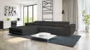 Goldstoff Ecksofa VENUS TWIN mit Schlaffunktion & Bettkasten Bild 5