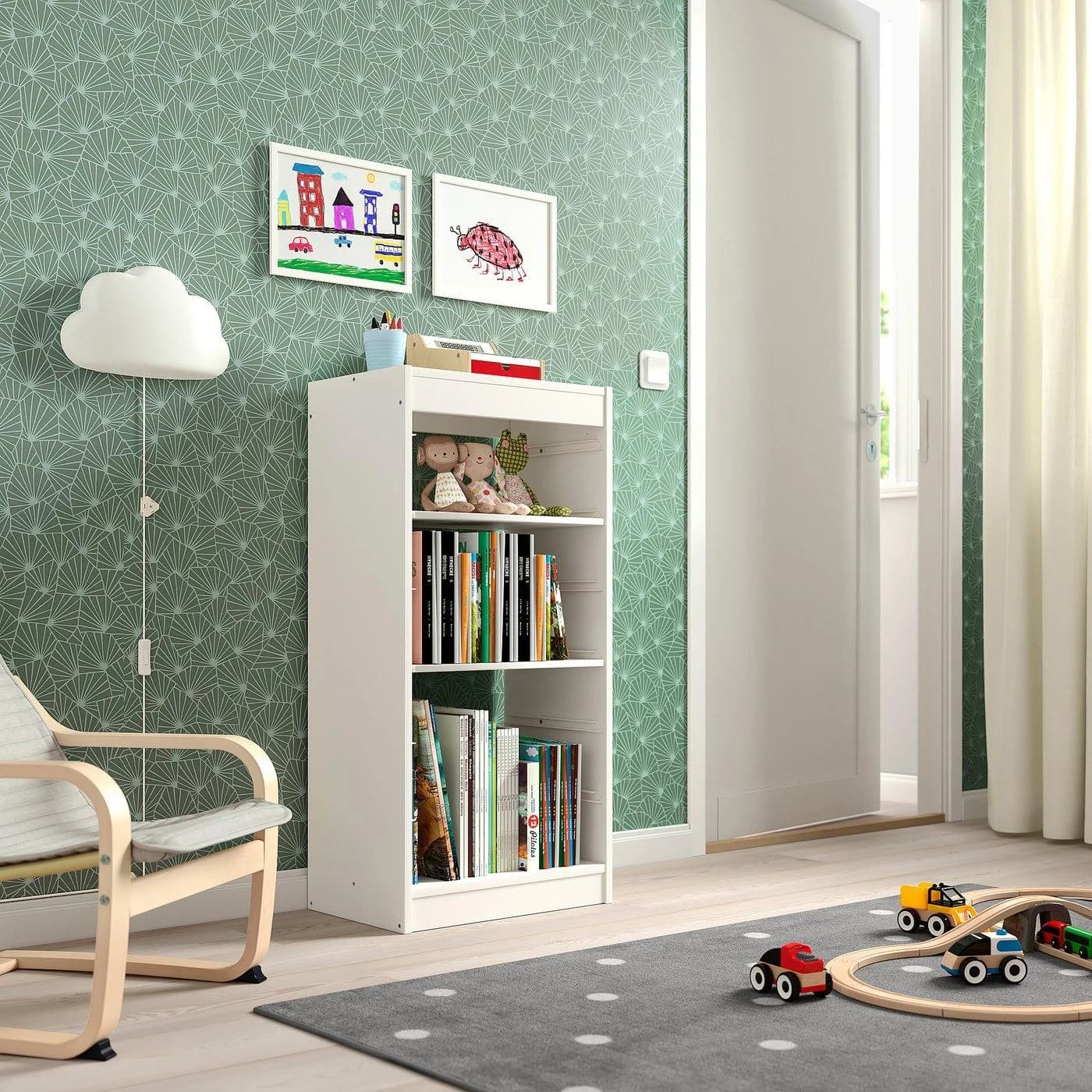 IKEA TROFAST Aufbewahrung mit Böden Weiß