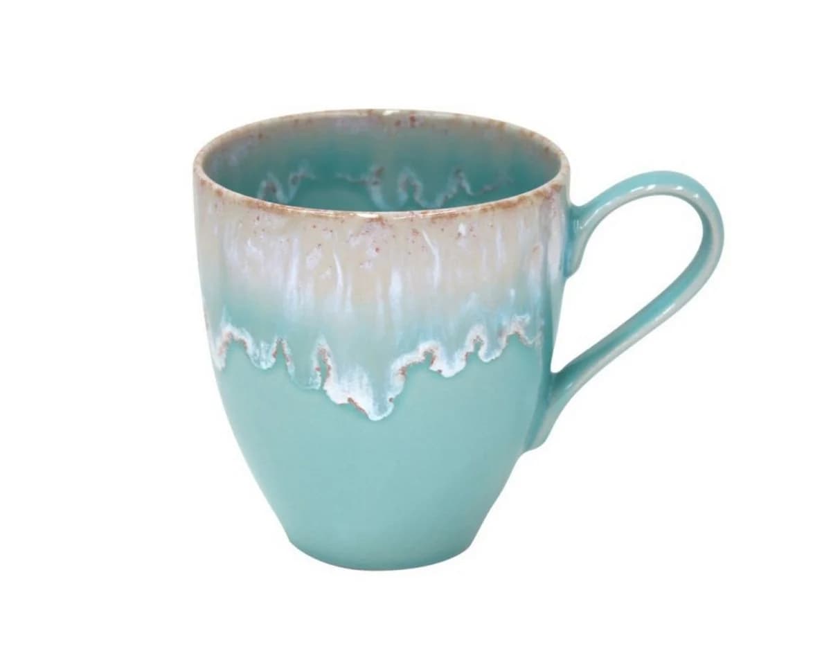Costa Nova Tasse Taormina Aqua mit Henkel, Keramik, Blau - Bild 2