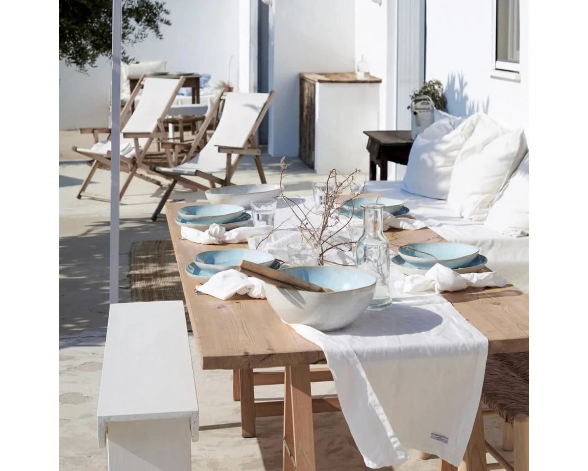 Costa Nova Suppenteller Eivissa Sea Blue Steinzeug - Bild 5