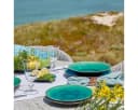 Costa Nova Suppenteller Riviera Azur Blau Steinzeug Bild 1