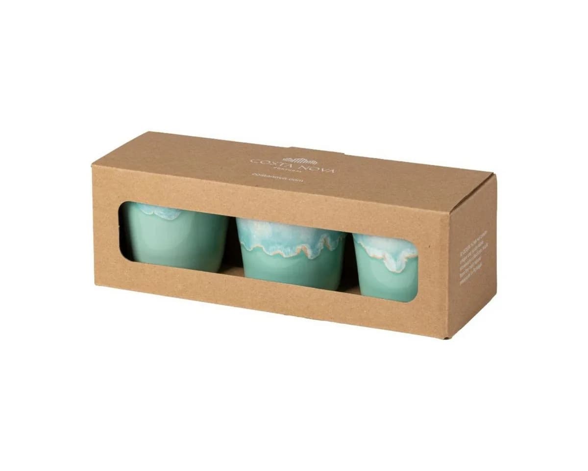 Costa Nova Grespresso Lungo Tasse Aqua 3er-Set Keramik - Bild 2