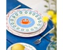 Costa Nova Frühstücksteller Summer Bliss Krabbenmotiv Weiß Bunt Bild 1