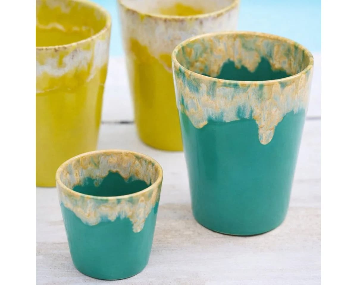 Costa Nova Tasse Grespresso Lungo Latte Becher Türkis