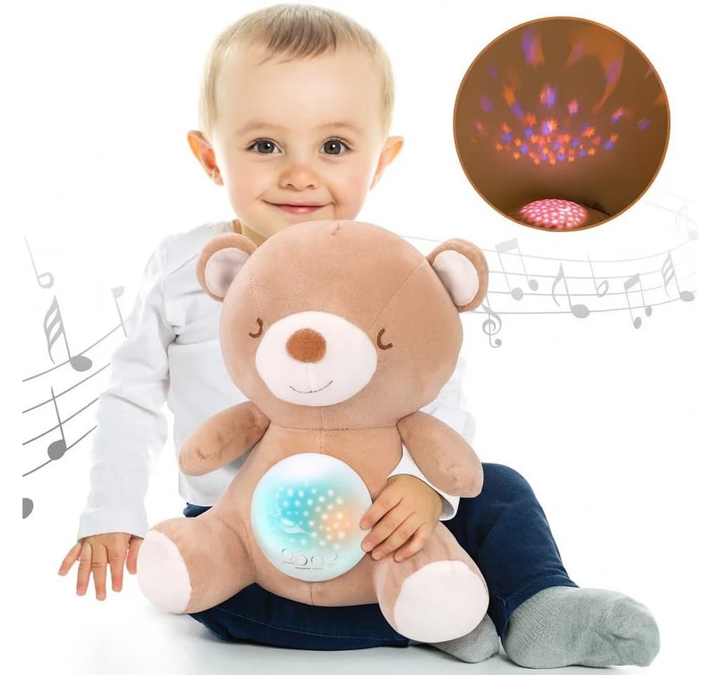 REMOKING Baby Einschlafhilfe Nachtlicht Projektor mit Musik & Weißrauschen - Bild 2