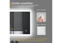 WDWRITTI LED Badspiegel mit Touch, 3 Lichtfarben & Speicherfunktion Bild 4