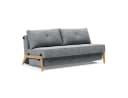 INNOVATION LIVING Cubed Schlafsofa Grau Frontauszug Bild 1