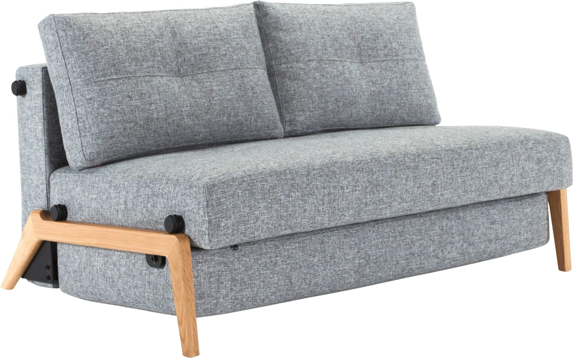 INNOVATION LIVING Cubed Schlafsofa Grau Frontauszug - Bild 2