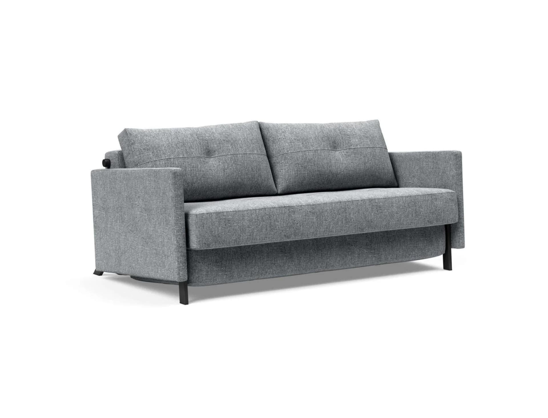 INNOVATION LIVING Schlafsofa Cubed Beige/Grau Frontauszug - Bild 2