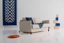 INNOVATION LIVING Cubed Schlafsofa Beige mit Schlaffunktion Bild 2