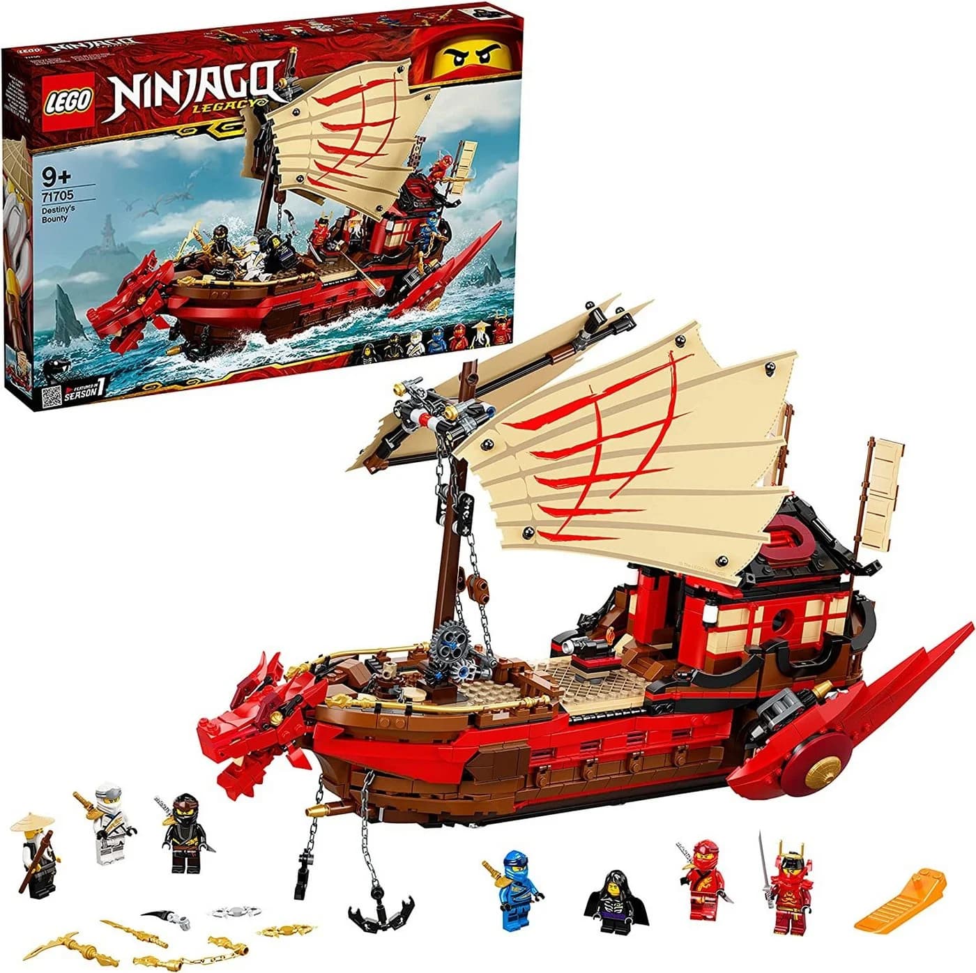LEGO® NINJAGO™ 71705 Ninja-Flugsegler Bauset 1781 Teile - Bild 2