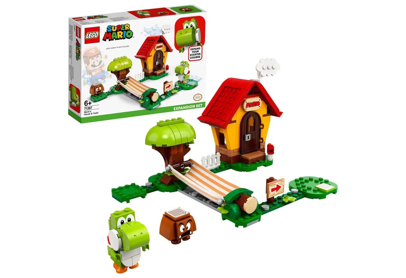 LEGO Super Mario Marios Haus und Yoshi 71367 Spielbausteine - Bild 2