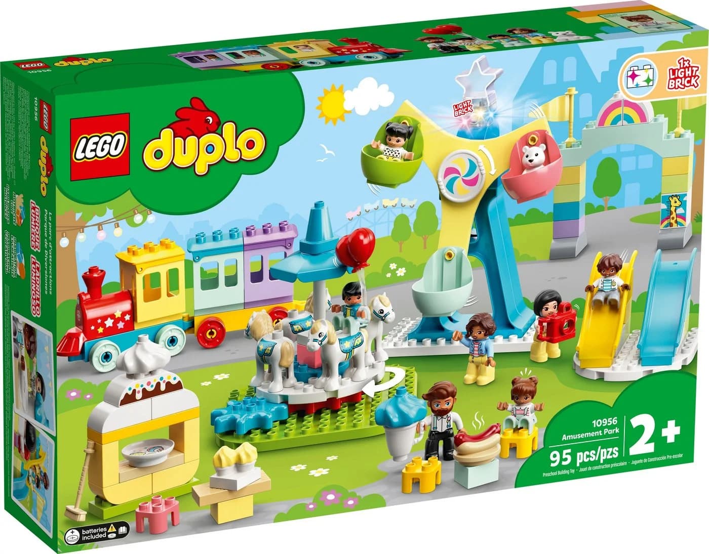 LEGO DUPLO 10956 Erlebnispark Konstruktionsspielsteine Bunt 95 Teile