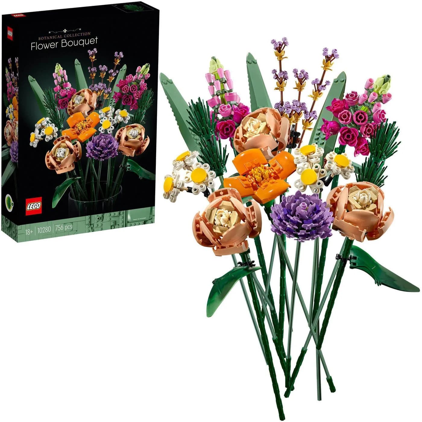 LEGO Blumenstrauß 10280 Bunt 756 Teile Modellbausatz - Bild 2
