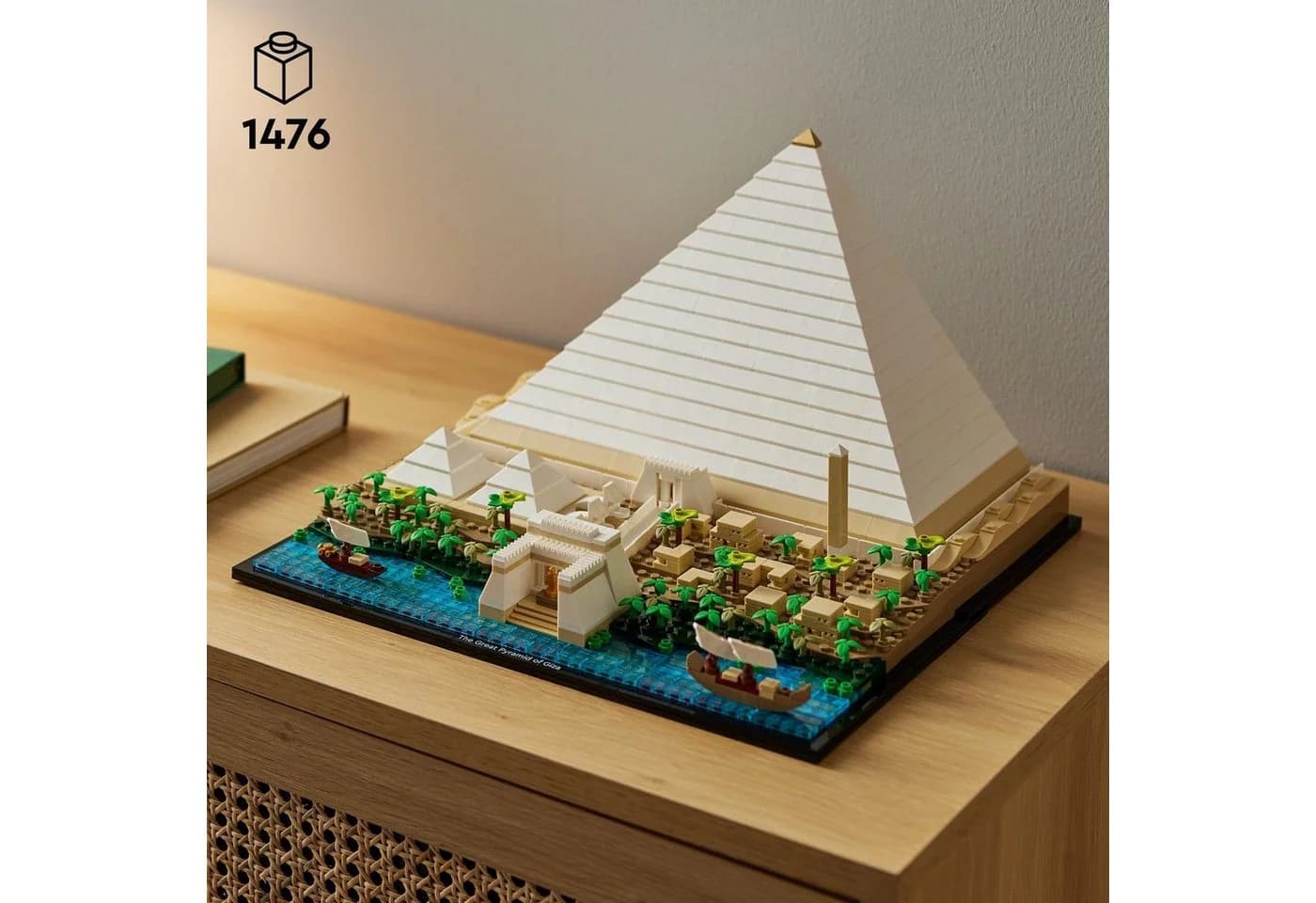 LEGO Architecture Cheops-Pyramide 21058 Bunt 1476 Teile