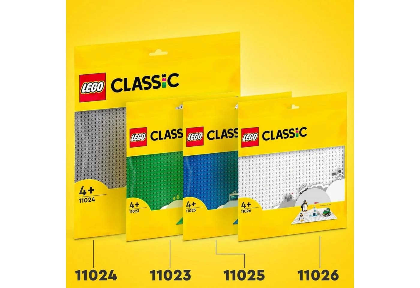 LEGO® Bauplatte LEGO® Classic Konstruktionsspielsteine 1 St. Made in Europe - Bild 3