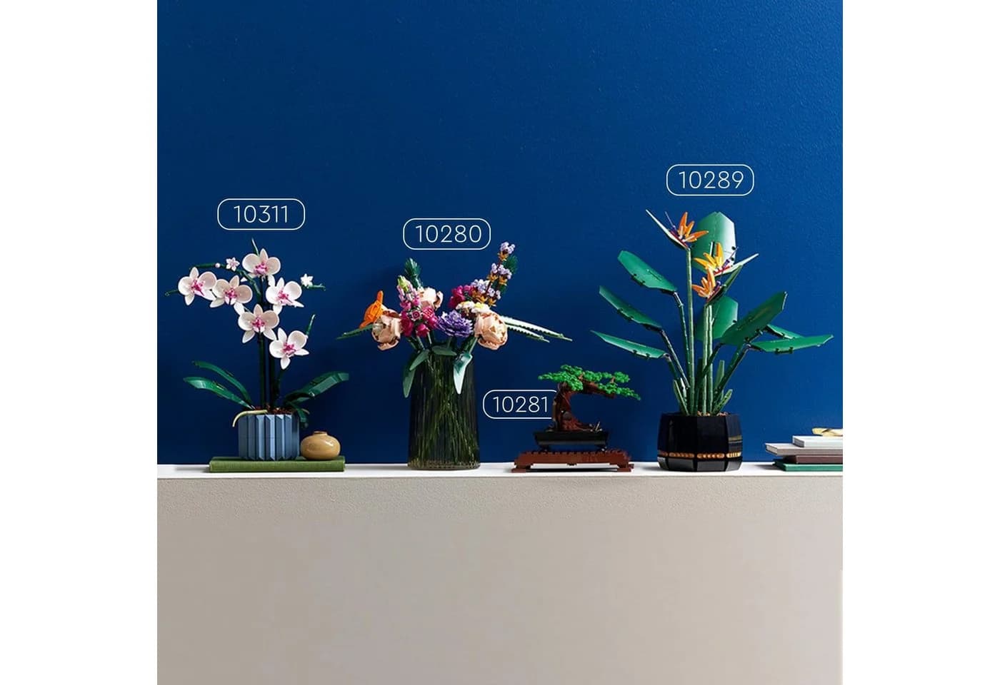 LEGO Orchidee (10311) Botanicals Bunt Deko Set - Bild 4