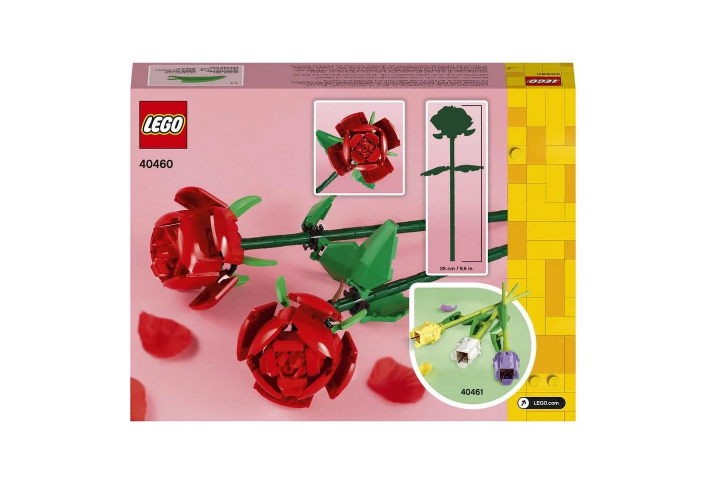 LEGO® Rosen (40460) Spielbausteine Rot Bunt - Bild 3