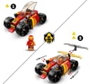 LEGO NINJAGO Kais Ninja-Rennwagen EVO 71780 2-in-1 Bausatz mit Minifigur Bild 4