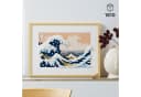 LEGO Art Hokusai Große Welle 31208 Bunt 3D Wanddekoration Bild 1