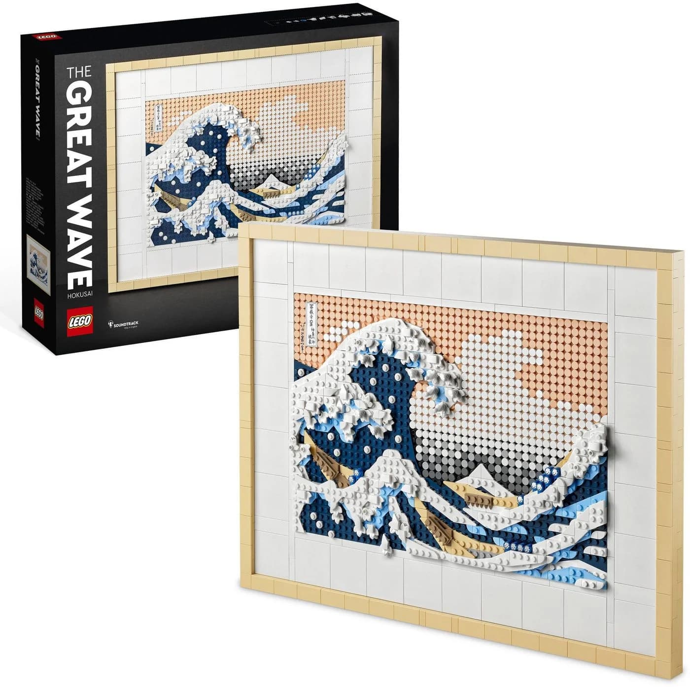 LEGO Art Hokusai Große Welle 31208 Bunt 3D Wanddekoration - Bild 2